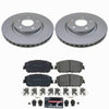 Power Stop 21-24 Nissan Rogue Front Z23 Coated Brake Kit