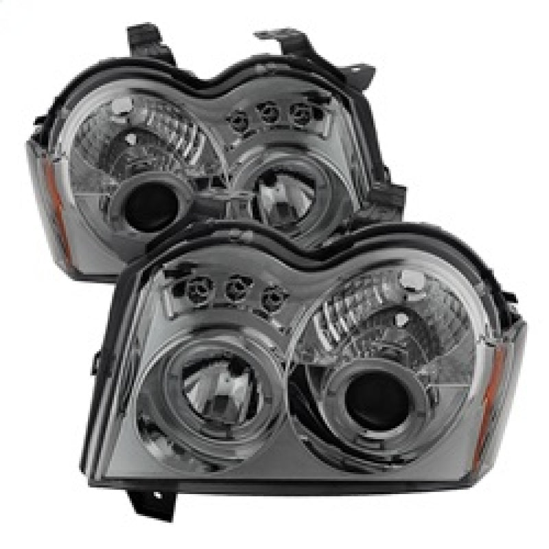 Spyder 5011114 fits Jeep 05-07 Grand Cherokee Projector Headlights LED Halo LED