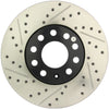 Stoptech 127.33039R 96-7/04 Audi A4 / 95-01 A6 / 7/98-05 VW Passat Right Front Slotted and Drilled Rotor