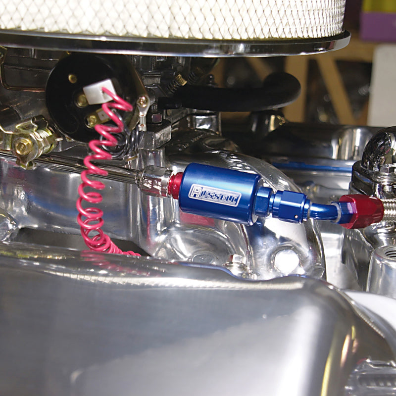 Edelbrock 8124 Fuel Line Braided Stainless for BBC ( Use w/ 8134 )