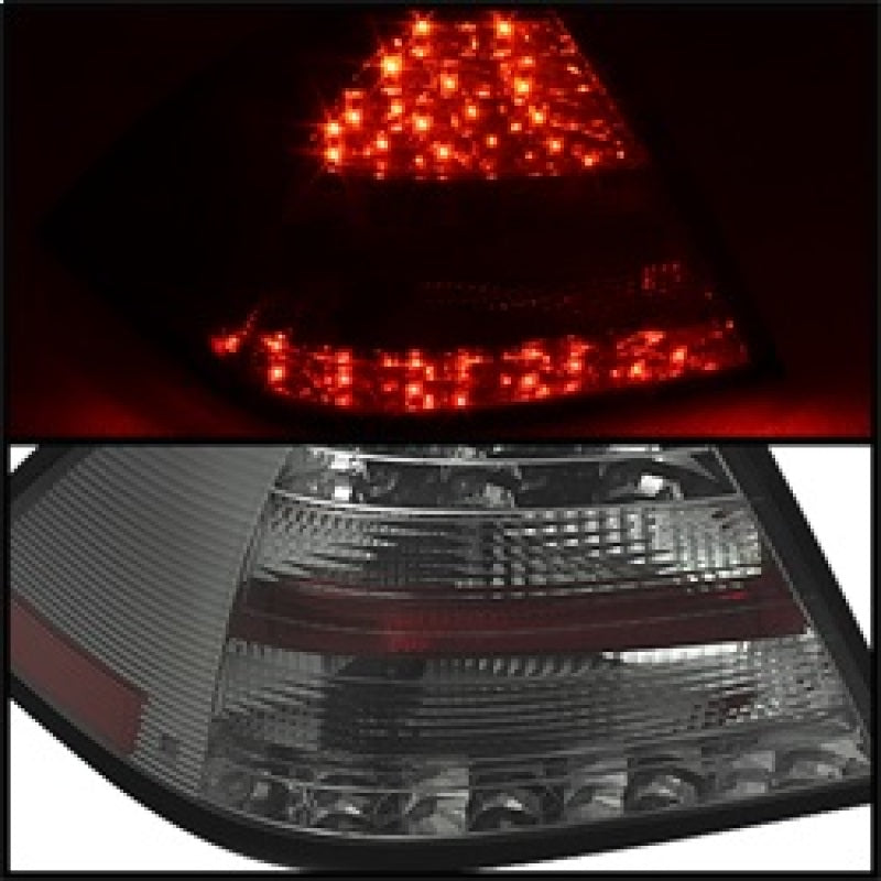 Spyder 5069986 fits Mercedes Benz W203 C-Class 4DR Sedan LED Tail Lights Smoke