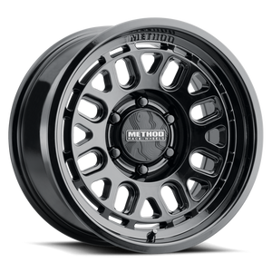 Method MR321 17x8.5 +25mm Offset 6x5.5 BP 106.25mm CB Gloss Black Wheel