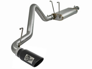 AFE 49-42031-B rce XP Cat-Back Exhaust 3in SS w/ Black Tip 09-12 fits Dodge Ram