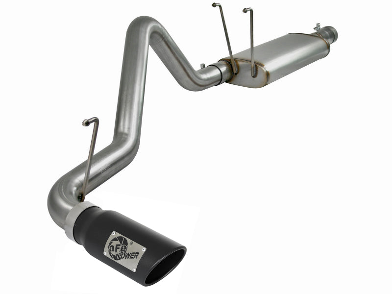 AFE 49-42031-B rce XP Cat-Back Exhaust 3in SS w/ Black Tip 09-12 fits Dodge Ram