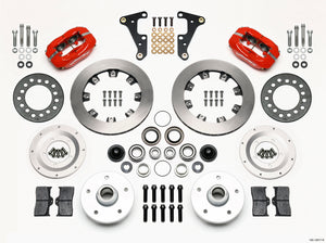Wilwood 140-12617-R fits Forged Dynalite Front Kit 11.75in Red 40-52 fits Oldsm