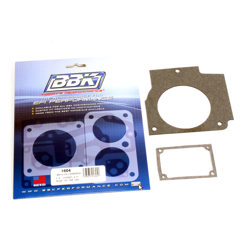 BBK  1604 Camaro Firebird LS1 80mm Throttle Body Gasket Kit
