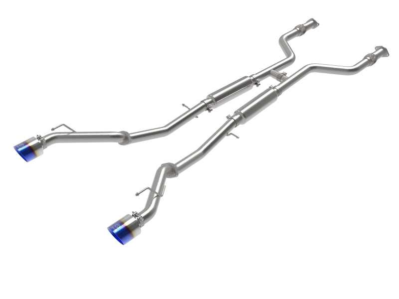 AFE 49-36138-L Takeda 2023 fits Nissan Z 2 1/2in 304 SS Cat-Back Exhaust System