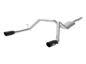 AFE 49-44111-B  GT Series 3 IN 409 SS Cat-Back Exhaust System w/ Black Tip fits