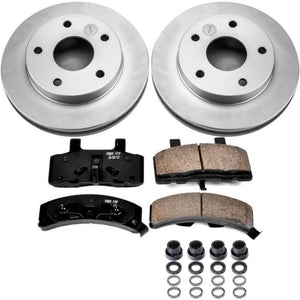PowerStop fits Dodge 94-99 Ram 1500 Front Z17 Evolution Geomet Coated Brake Kit