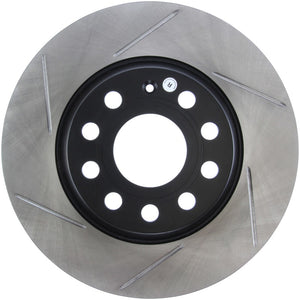 Stoptech 126.33099SR Power Slot 06-10 fits Audi A3 / 09 VW CC (Passat CC) / 06-09 GTI Mk V Right Rear Slotted Rotor