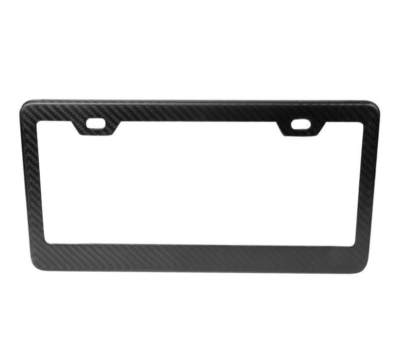 NRG CARB-P100M License Plate Frame - Dry Carbon Fiber