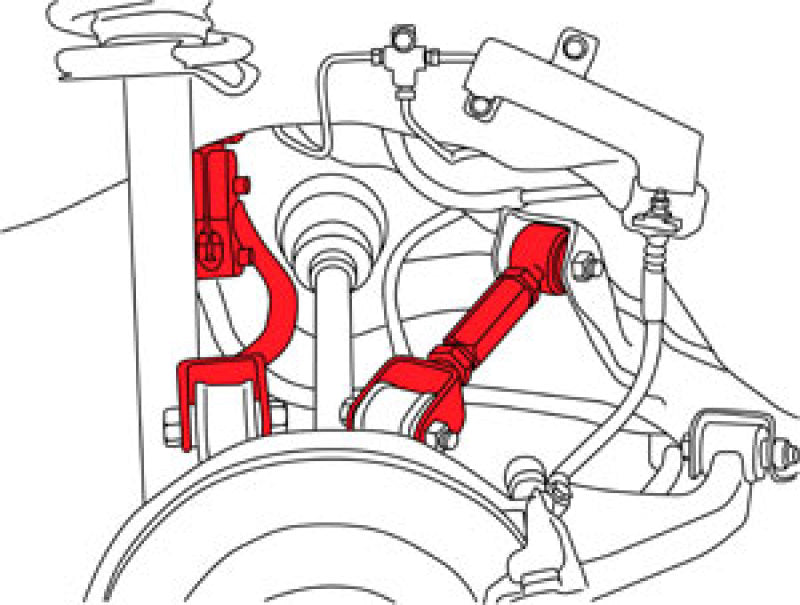 SPC Performance 67775 95-98 fits Nissan 240SX Rear Driver Side Adjustable Control Arm