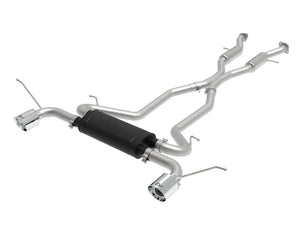 AFE 49-38085-P  Series 2.5in 304SS Cat-Back Exhaust 11-19 fits Jeep Grand Chero