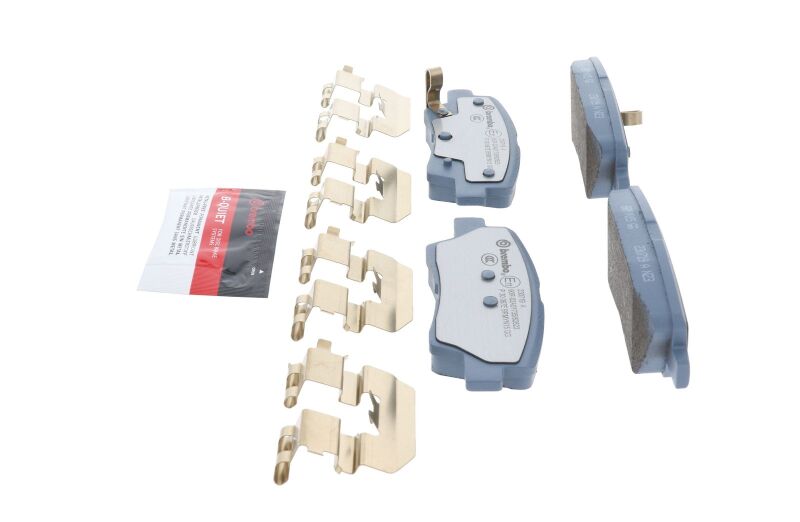 Brembo OE P30067E 17-21 fits Hyundai Ioniq Brake Pad - Rear