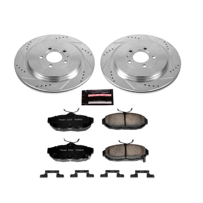 PowerStop K6402 fits Ford 13-14 Mustang Rear Z23 Evolution Sport Brake Kit