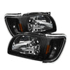 5056221 Xtune fits Toyota 01-04 Tacoma 1 Piece w/ Chrome Trim Crystal Headligh