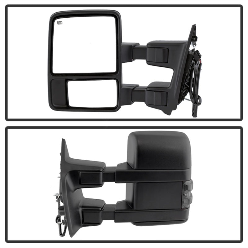 xTune 9935831 fits Ford SuperDuty 08-15 Extendable Heated Mirrors w/ LED Signal