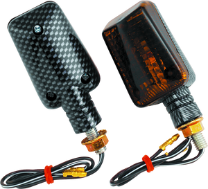 BikeMaster 268040 BikeMaster Universal Ministalk Marker Light - Carbon/Smoke