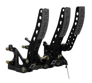 Wilwood 340-12411 Pedal Assembly Floor Mount-Brake Clutch/Throttle Linkage