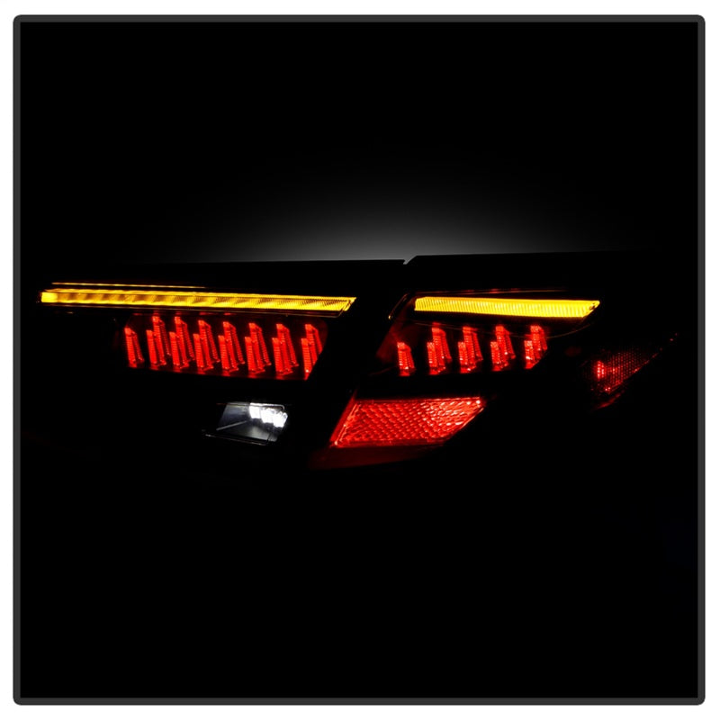 Spyder 5089113 Apex 22-24 fits Honda Civic 5-Door LED Tail Lights - Black (ALT-