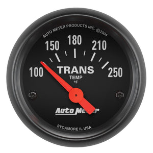 AutoMeter 2640 Z Series 52mm 100-250 Deg Transmission Temp Gauge