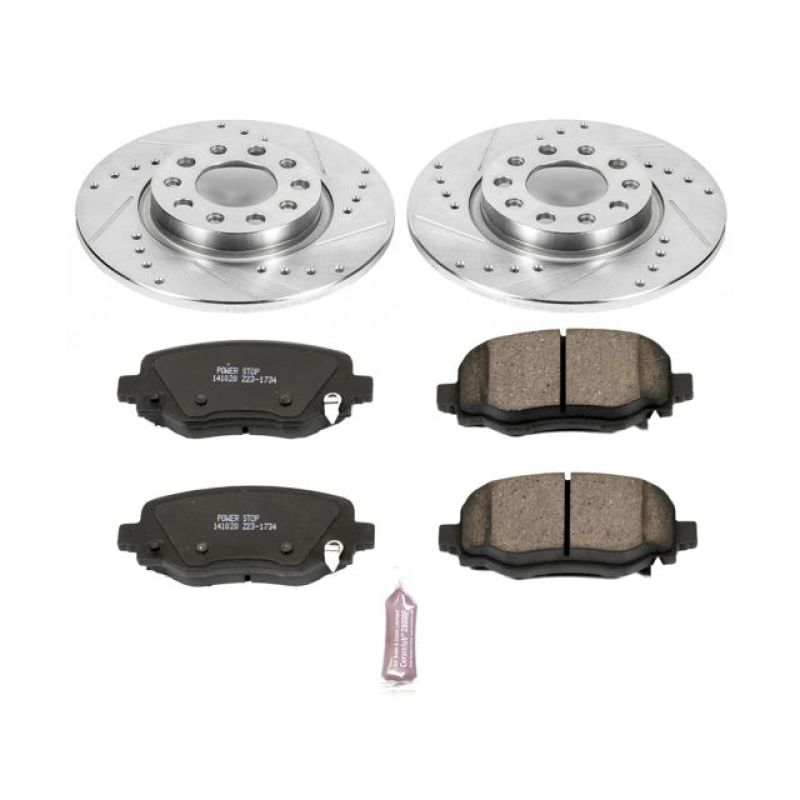 PowerStop K6543 fits Chrysler 15-17 200 Rear Z23 Evolution Sport Brake Kit