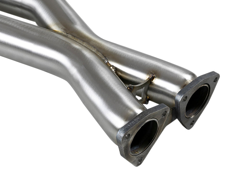 AFE 48-36324 Twisted Steel HDR X-Pipe SS-304 01-06 fits BMW M3 3.2L S54