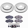 Power Stop 07-17 Jeep Wrangler Front Z23 Coated Brake Kit