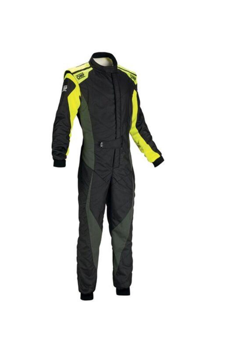 OMP IA0-1864-A01-178-46 Tecnica Hybrid Overall - Sz 46 (Fluo Yellow)