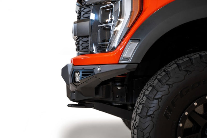 Addictive Desert Designs F210012140103 2021+ fits Ford Raptor Bomber Front Bumper w/ Dual 20IN LED Mounts