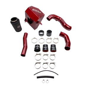 Wehrli WCF100419-RED 10-12 Cummins 6.7L Stage 2 High Flow Bundle Kit - WCFab Red