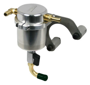 Moroso 85516 97-04 fits Chevrolet Corvette Air/Oil Separator Catch Can - Billet