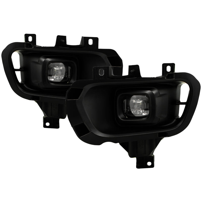 SPYDER 9051166 19-23 fits Ford Ranger Full LED OEM Style Fog Lights Switch Clear