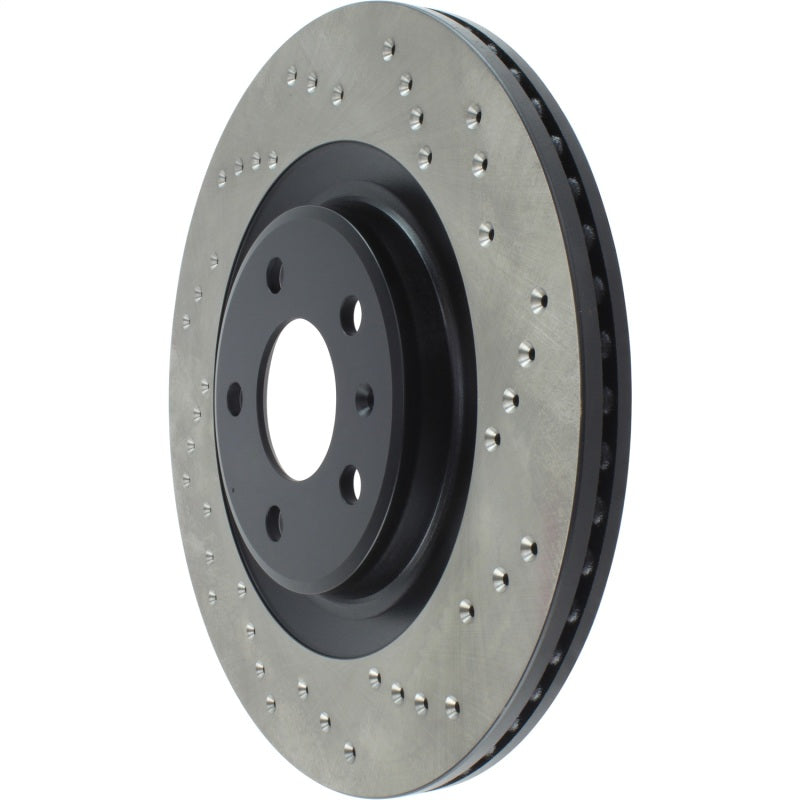 Stoptech 128.33137CL 12 Audi A6 Quattro/11-12 A7 Quattro/13 Q5/7-11/13 S4/12 S5 Rear Left Drilled Cryo Rotor