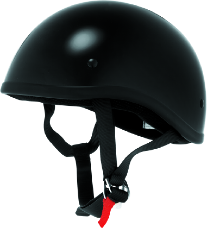 Bikers Choice 646630 Skid Lids Original Helmet Flat Black - XS