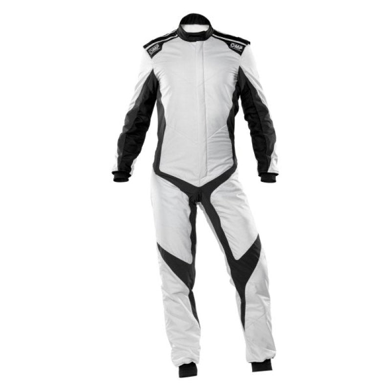 OMP IA0-1861-A01-083-46 One Evo X Overall Silver/Black - Size 46 (Fia 8856-2018)