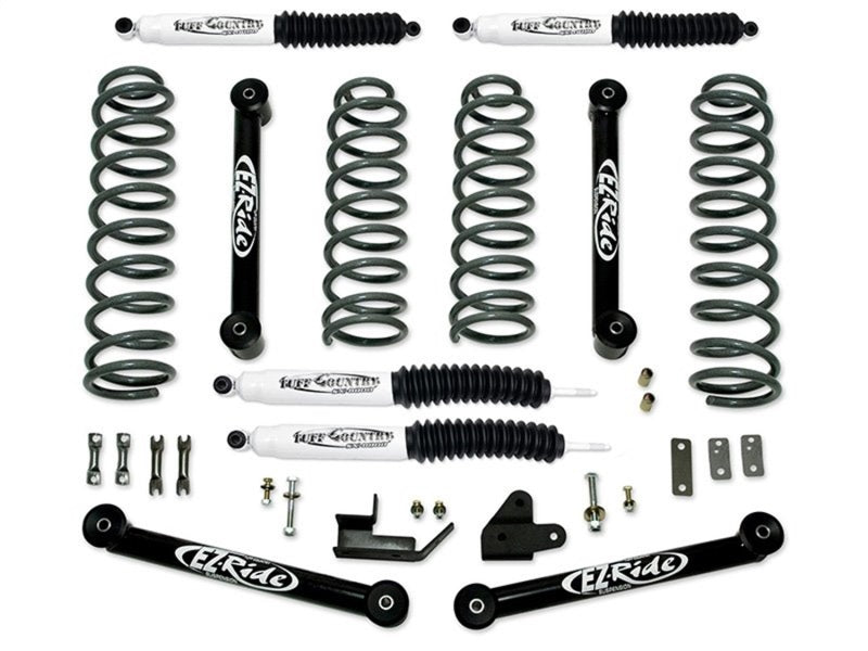 Tuff Country 43900KN 92-98 fits Jeep Grand Cherokee 3.5in Lift Kit EZ-Ride (SX8000 Shocks)