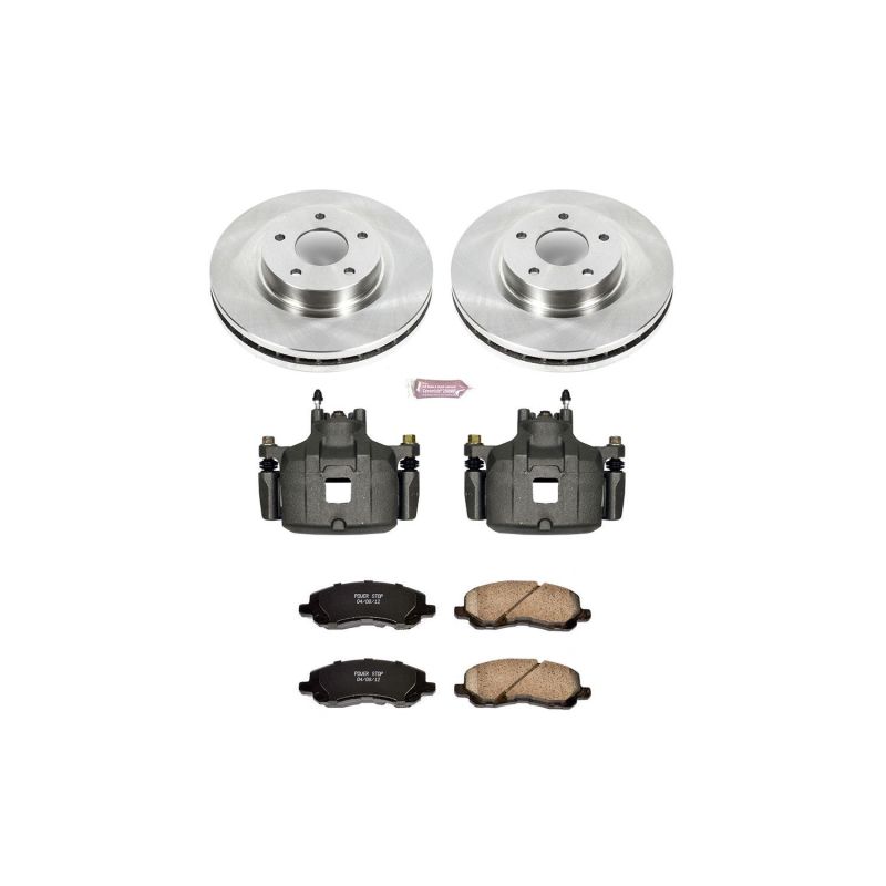 PowerStop fits Mitsubishi 08-16 Lancer Front Autospecialty Brake Kit w/Calipers