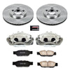 PowerStop KCOE1349 fits Jaguar S-Type Front Autospecialty Brake Kit w/Calipers