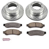 PowerStop K5579 36 10 fits Ford F-350 Super Duty Rear Z36 Truck & Tow Brake Kit