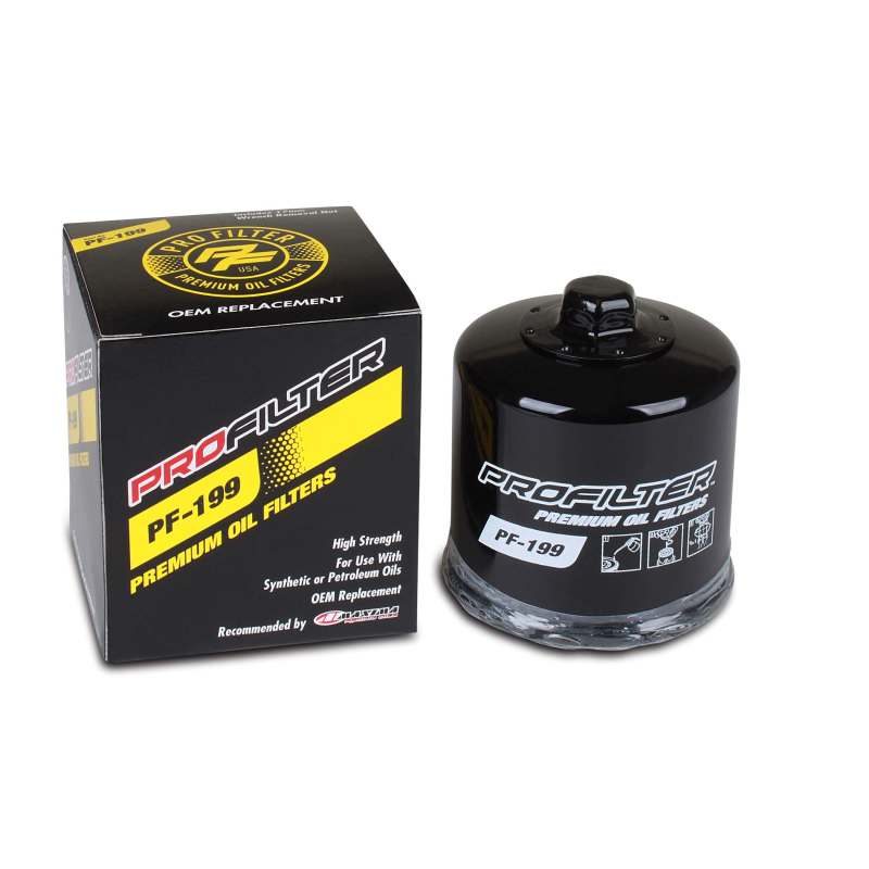 ProFilter PF-199 fits Nissan/Polaris/Tohatsu Spin-On Black Various Performance Oil Filter