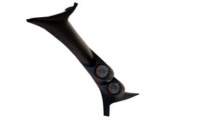 AutoMeter 7076 Autometer 99-07 fits Ford Powerstroke/SD Black Dual A-Pillar Gauge Kit