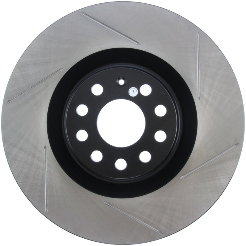Stoptech 126.33112SL Power Slot 09 fits VW CC (Passat CC) / 06-09 Passat Front Left Slotted Rotor