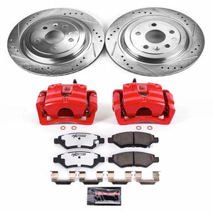PowerStop KC4723 fits Cadillac CTS Rear Z26 Street Warrior Brake Kit w/Calipers