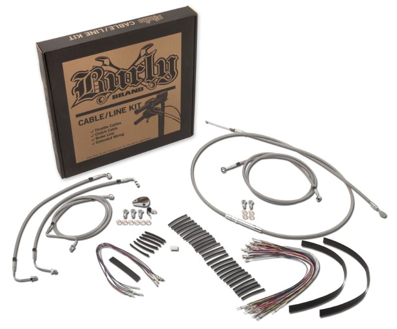 Burly B30-1078 Control Kit 18in - Stainless Steel