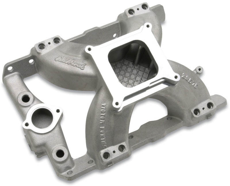 Edelbrock 29575 Intake Manifold Super Victor EFI fits Pontiac 389/455 for STD Flange Tb