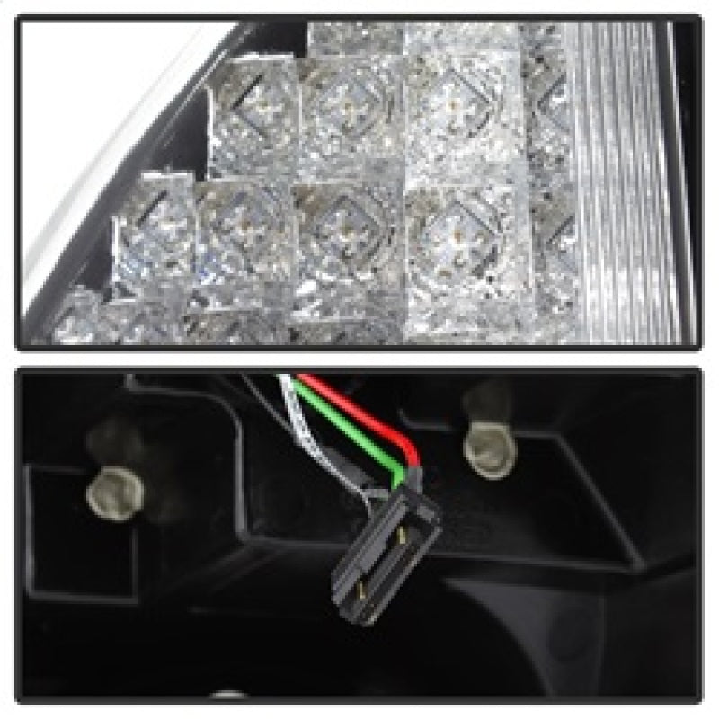 Spyder 5002365 fits Dodge 05-08 Magnum LED Tail Lights Black ALT-YD-DMAG05-LED-