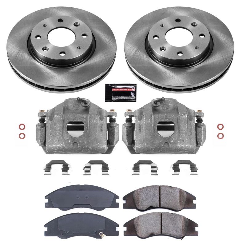PowerStop fits Kia 04-09 Spectra Front Autospecialty Brake Kit w/Calipers