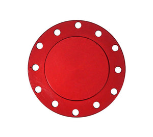 NRG STR-150RD Horn Delete Plate Flush 70x6in / 74x6 PCD pattern - Red