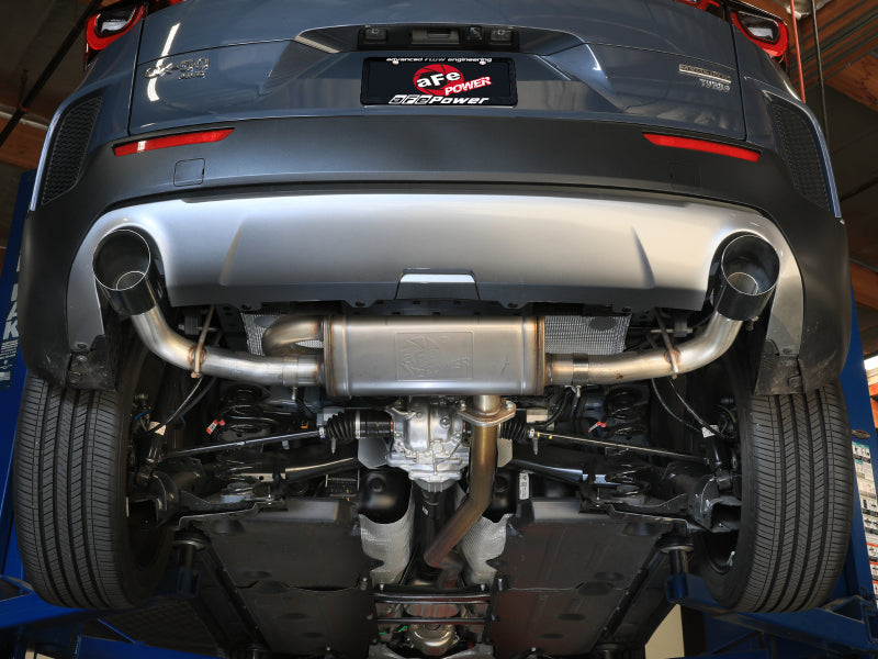 AFE 49-37036-B fits Mazda CX-50 Takeda 2.5in 304 SS Axle-Back Exhaust System w/